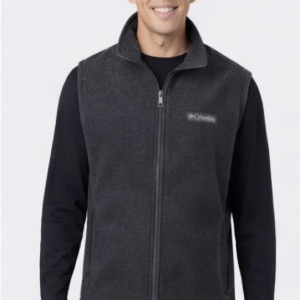 Columbia Men’s Steens Mountain™ Fleece Vest Black Size L
